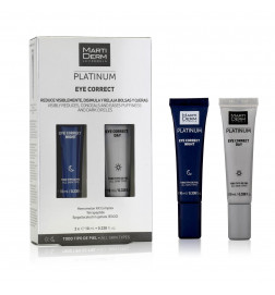 Martiderm Platinum Eye Correct Pack Day Cream 10 ml + Night Cream 10 ml