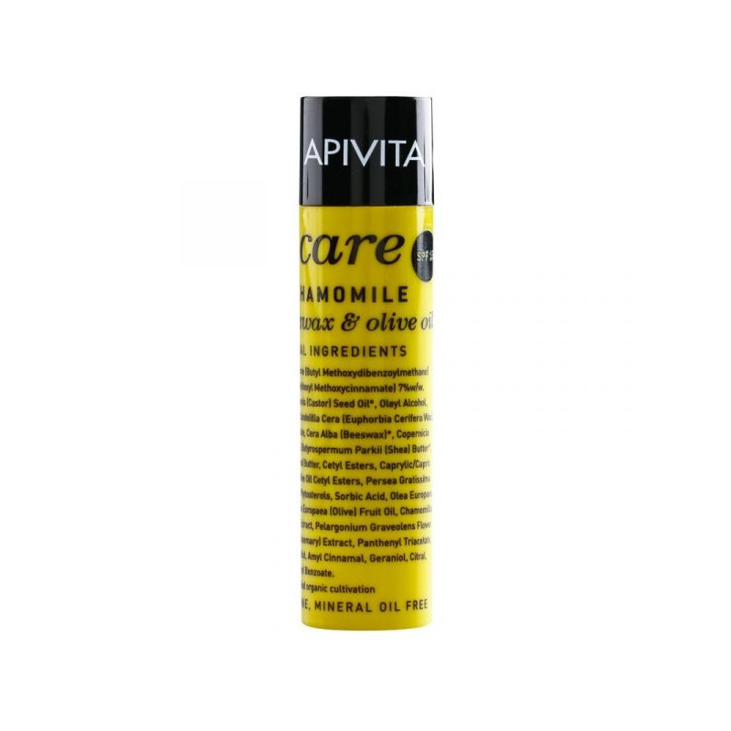 Apivita Stick Labial De Camomila Spf15 4,4g