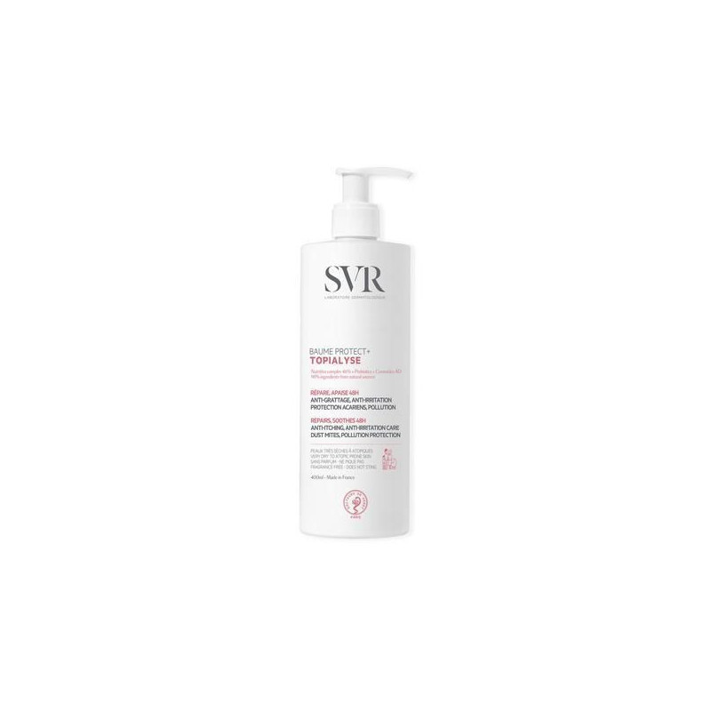 Svr Topialyse Baume Protect+ Bálsamo Reparador e Calmante 400ml