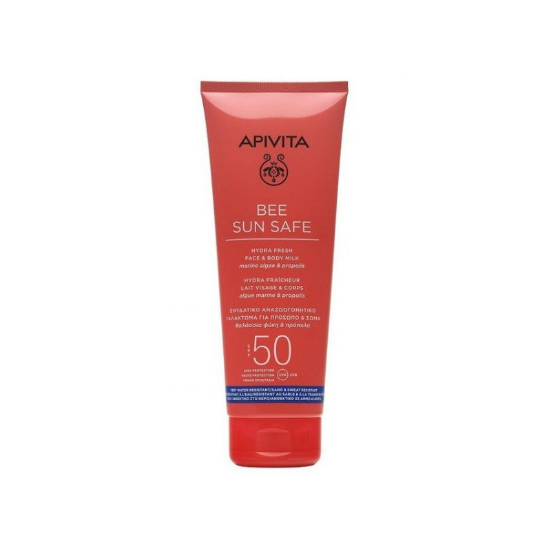 Apivita Bee Sun Safe Hydra Crème Solaire Lait Frais SPF50+ 200 ml