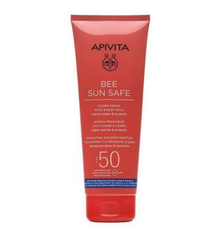 Apivita Bee Sun Safe Hydra Crème Solaire Lait Frais SPF50+ 200 ml