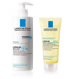 La Roche Posay Pack Lipikar Baume AP + M 400 ml + Lelipidant Ritningsolja 100 ml