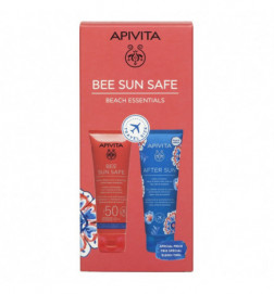 Apivita Pack Bee Sun Safe Leche Solar Cuerpo y Rostro SPF50 100ml + After Sun 100ml