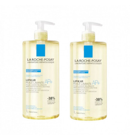 La Roche Posay Pack Lipikar Oil Bashing Oil AP+ 2x1000ml