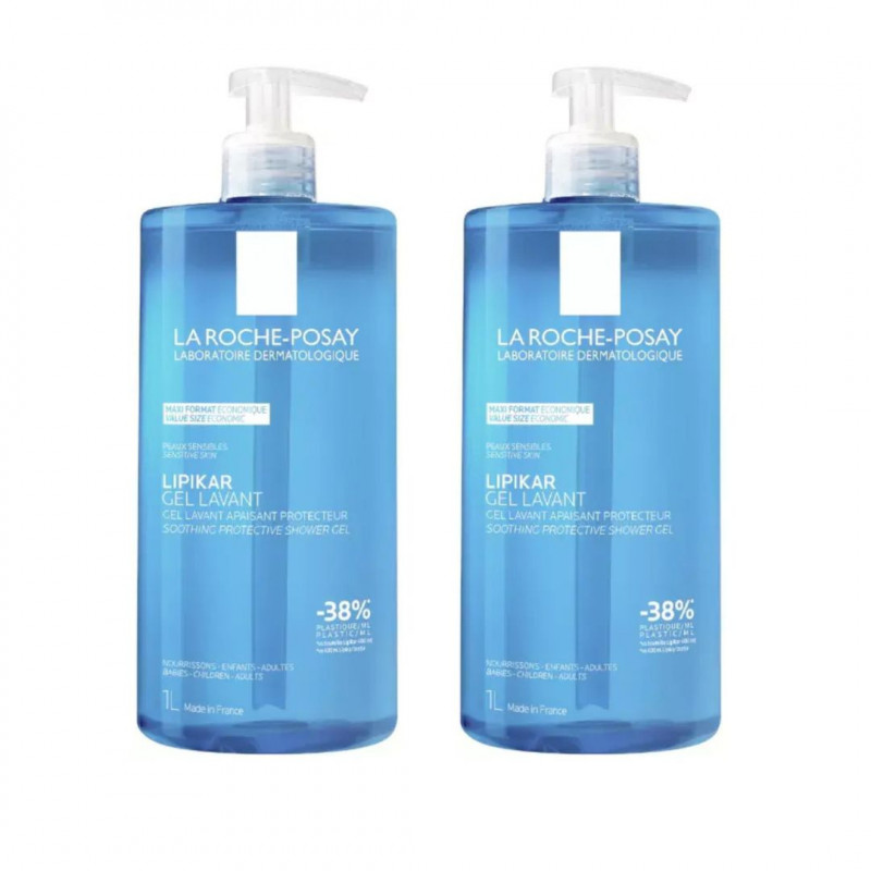 La Roche Posay Pack Lipikar Waschgel 2x1000ml