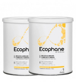 Ecphane Pack Fortifier les cheveux et les ongles poudre 2x318g