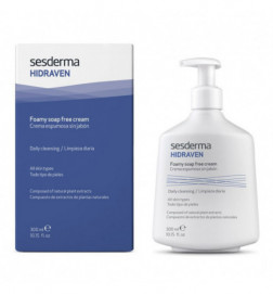 Crema in schiuma Hydraven Sesderma senza sapone 300 ml