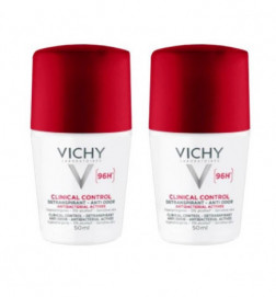 Vichy Pack Clinical Control Roll-On 96h 2x50ml