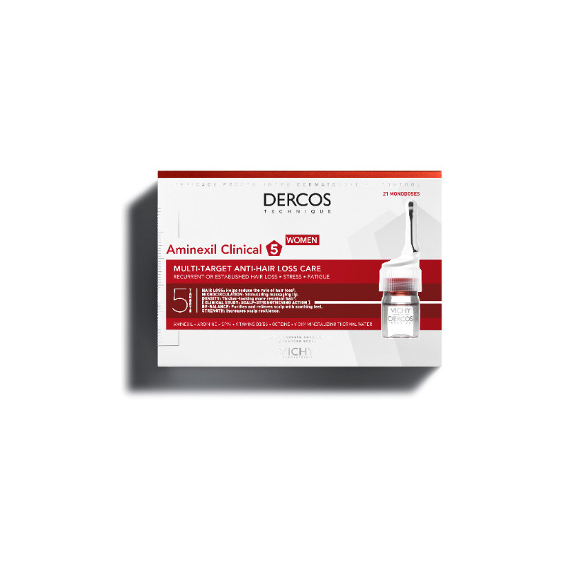 VICHY DARCOS AMINEXIL CLINICAL 5 Femme 21 ampoules