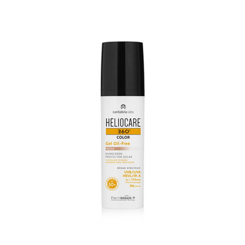 Helocare 360 ​​ölfreie Sonnenschutzfarbe Bronze Intensive SPF50+ 50 ml