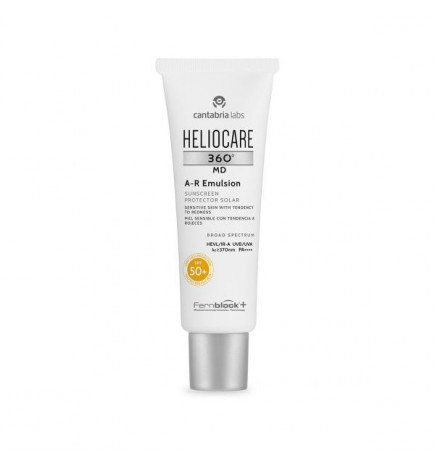 Heliocare 360 Protetor Solar MD A-R Emulsion SPF50+ 50ml