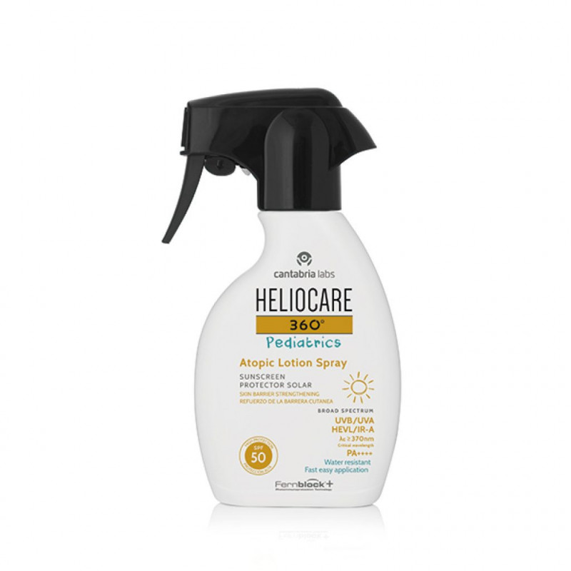 Heliocare 360 ​​Protector Solar Pediatrics Atopic Lotion Spray SPF50 250 ml