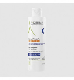 A-Derma Exomega Control Banho Calmante Antiprurido de Noite 200ml