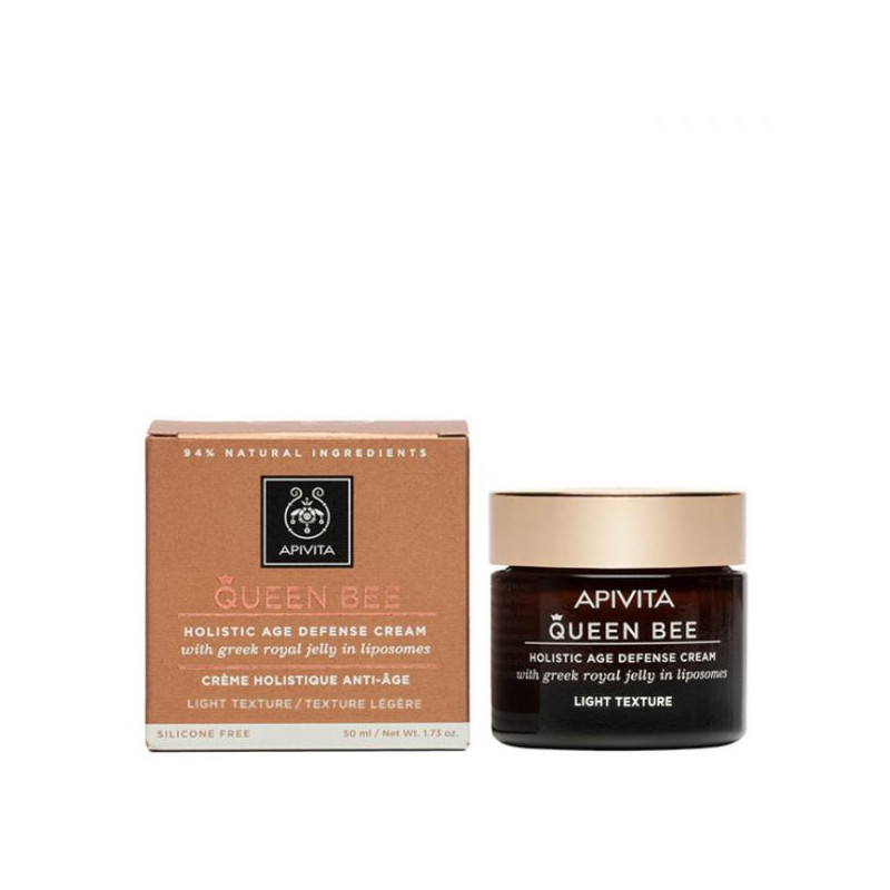 Apivita Queen Bee Global Anti-Aging Cream Light Texture 50ml