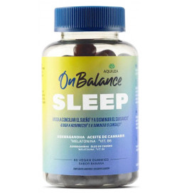 أكويليا onbalance Sleep 60 Gomas Vegan Banana Flaver