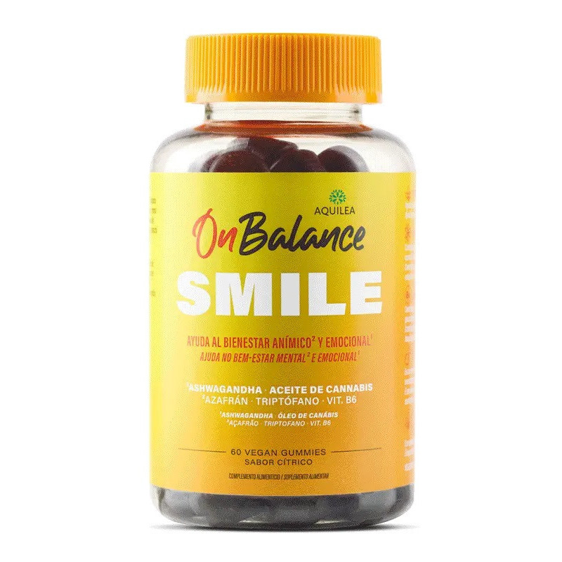 Aquilea Onbalance Smile 60 Gomas Vegan Citrus Flas