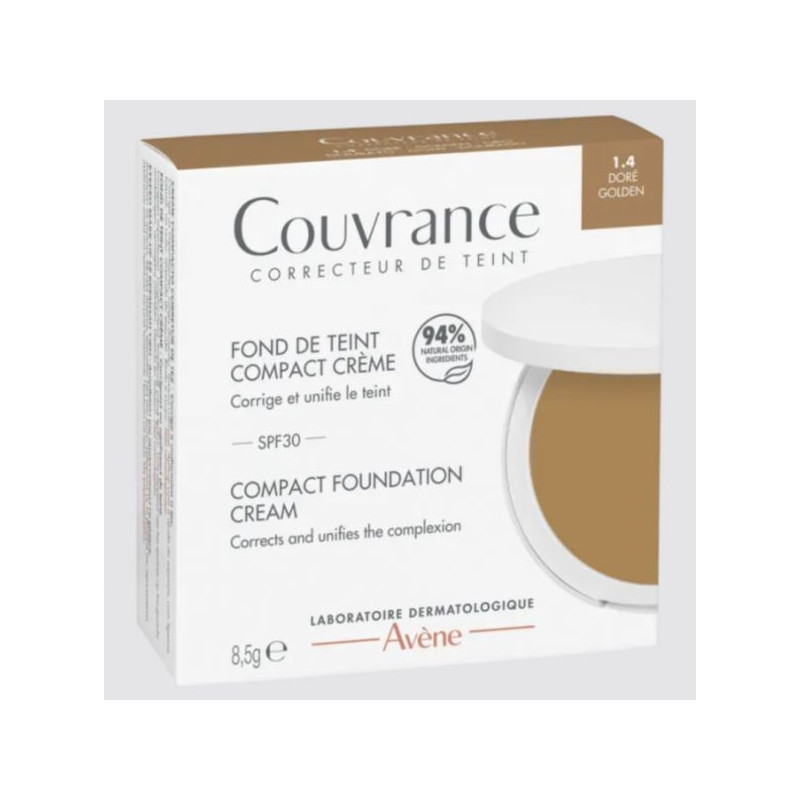 Avene Couvrance Creme Compacto Dourado SPF30 8,5g