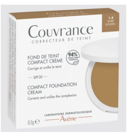 Avene Couvrance Creme Compacto Dourado SPF30 8,5g