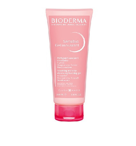 Gel di pulizia moussante biodma ​​sensibile 100ml