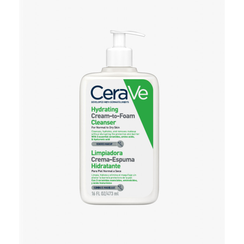 Cerave Cream Foam Clearing Cleaning 473 ml