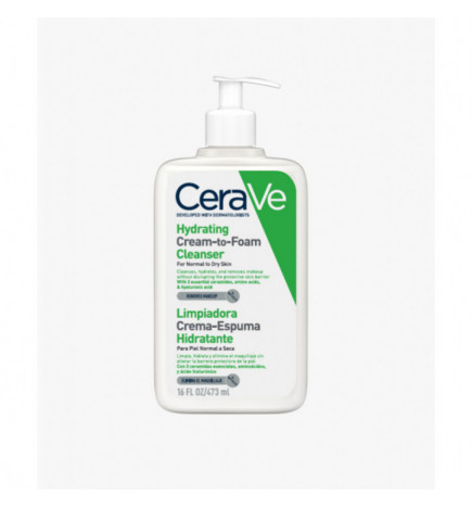 Cerave Cream Foam ترطيب تنظيف 473 مل