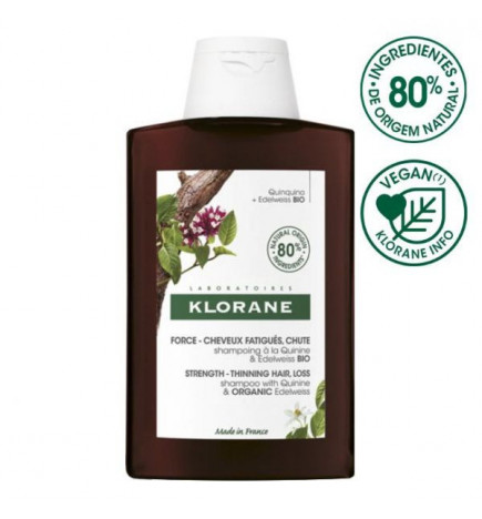 Klorane QUININA BIO Champô Queda de Cabelo 400ml