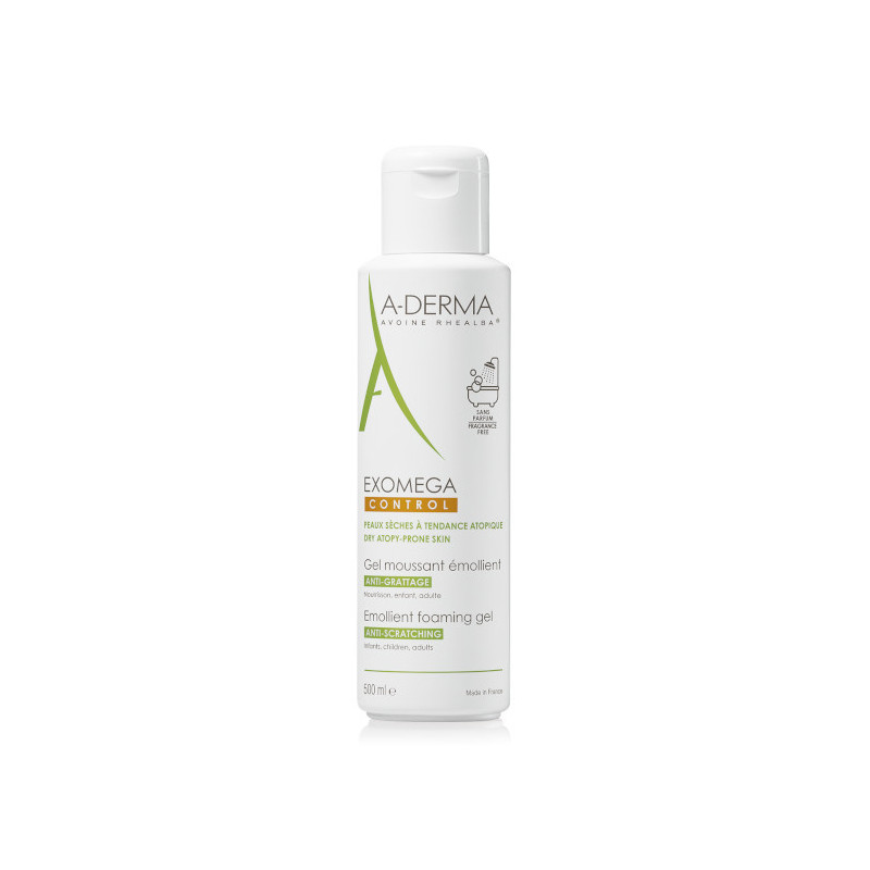 A-Derma Exomega Control Gel Espuma 500ml