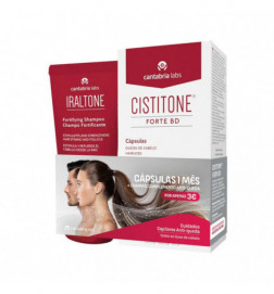 Cistitone Pack Forte BD 60 cápsulas + Iraltone Champô 200ml