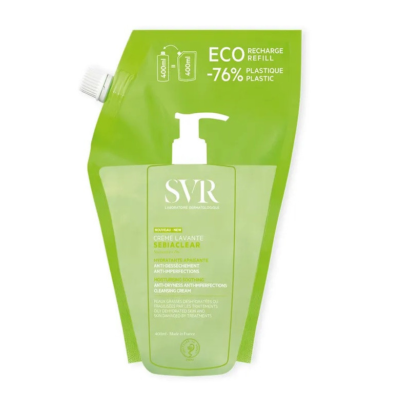 Svr Sebiaclear Creme Lavante Recarga 400ml