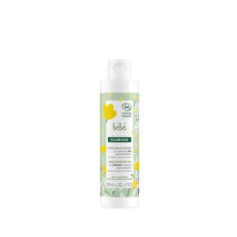 Klorane Baby Mehrzwecköl Bio 200 ml