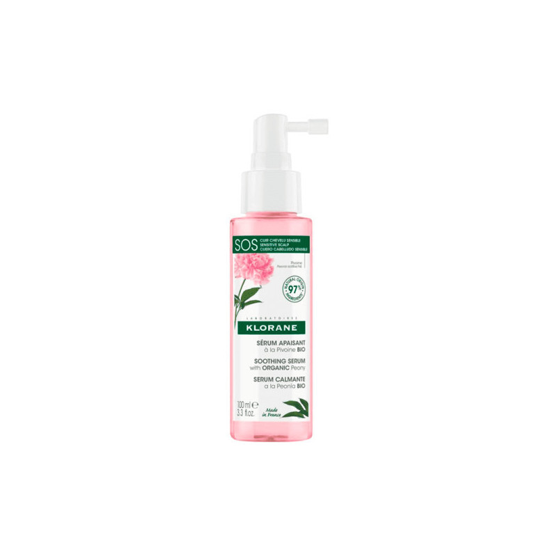 Klorane Siero Sos Lenitivo Alla Peonia Bio Cuoio Capelluto Sensibile 100ml