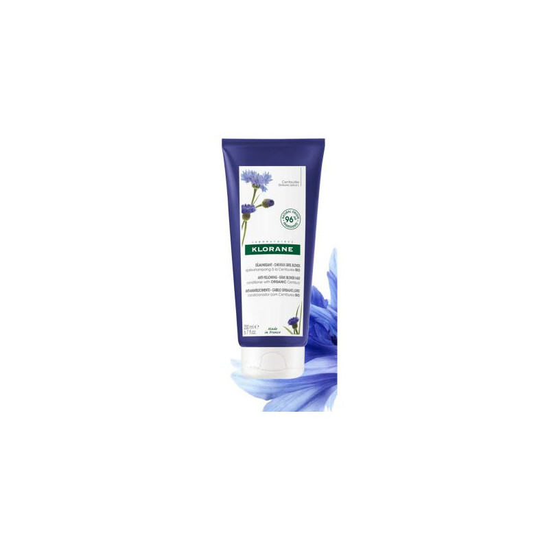 Klorane Balsamo Dopo Shampoo alla Centaurea Antingiallimento 200 ml