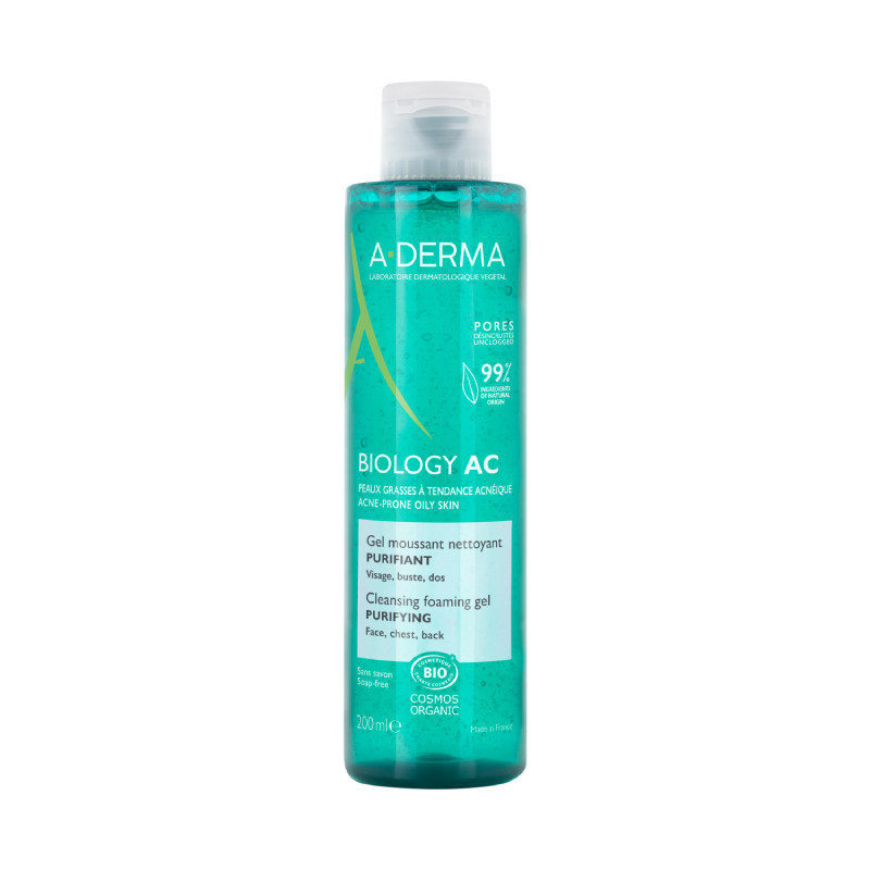 A-Derma Biology AC Cleansing Foaming Gel 200ml