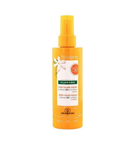 Klorane Polysianes Protetor Solar Spray Sublimador SPF50+ - Corpo - 200ml 200 ml