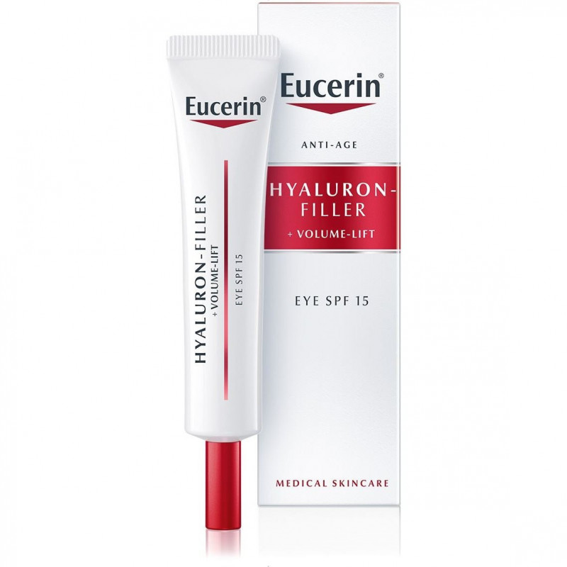 Eucerin Hyaluron-Filler + Volume-Lift Contorno de Olhos FPS15 15ml