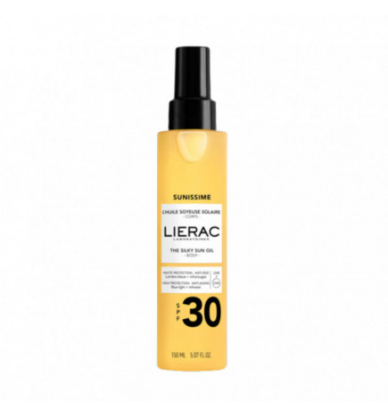 Lierac suissime silky huile corps spf50 150ml