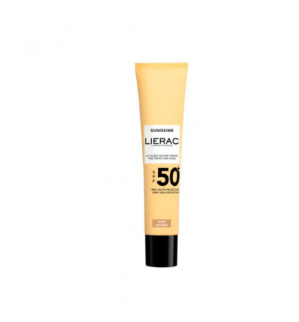 Lierac Sunissime Fluido Solar Cor Dourado Rosto SPF30 40ml