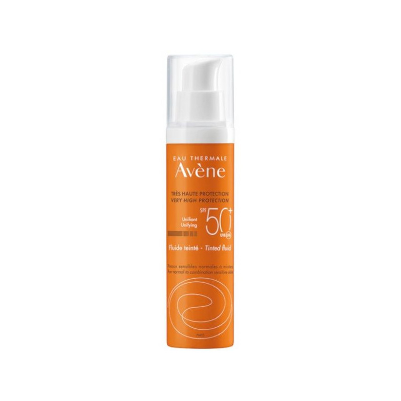 Avene Fluid Sunscreen SPF50+ With Tint 50ml