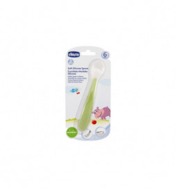 Chicco Colher De Silicone 6m+ Verde Up