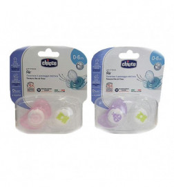 Chicco Chupeta Silicone Physio Air 0-6M 2x