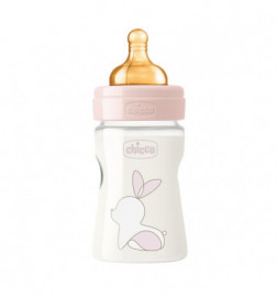 Chicco Biberão Original Touch PP 0m+ 150ml Rosa