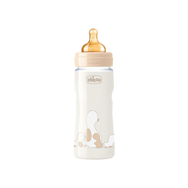 Chicco Biberão Touch Unissexo Látex 4m+ 330ml