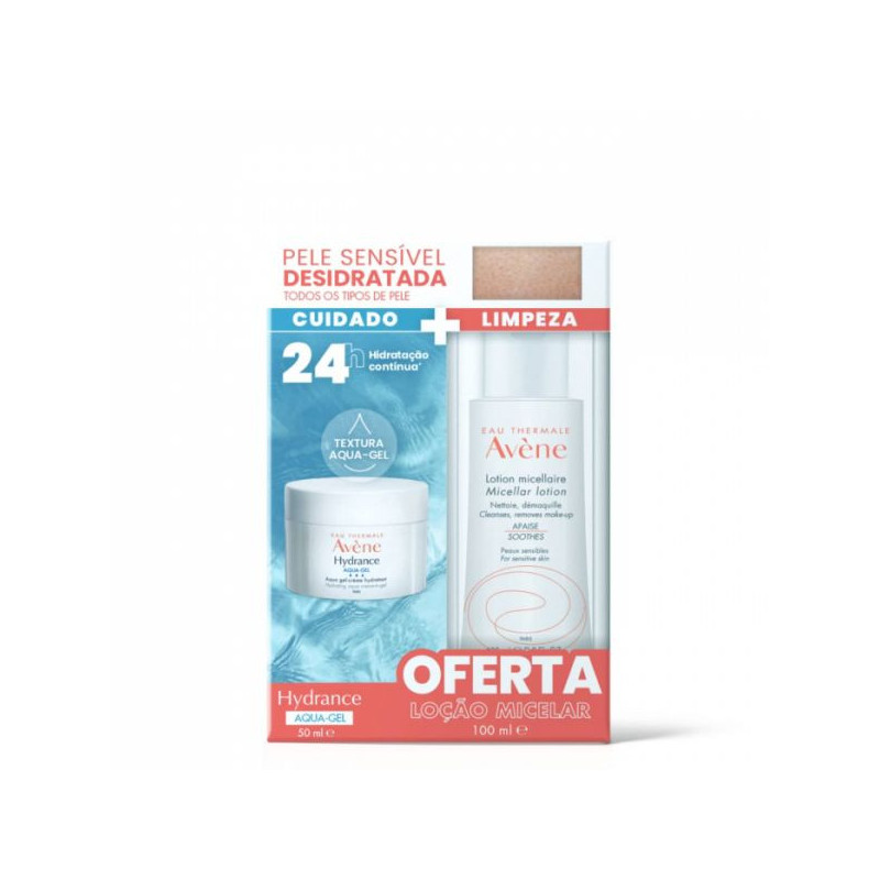 Avene Pack Hydrance Aqua-Żel 50ml + Płyn Micelarny 100ml