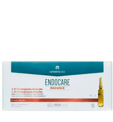 Endocare Radiance C20 Proteoglicanos Ampolas 30x2ml