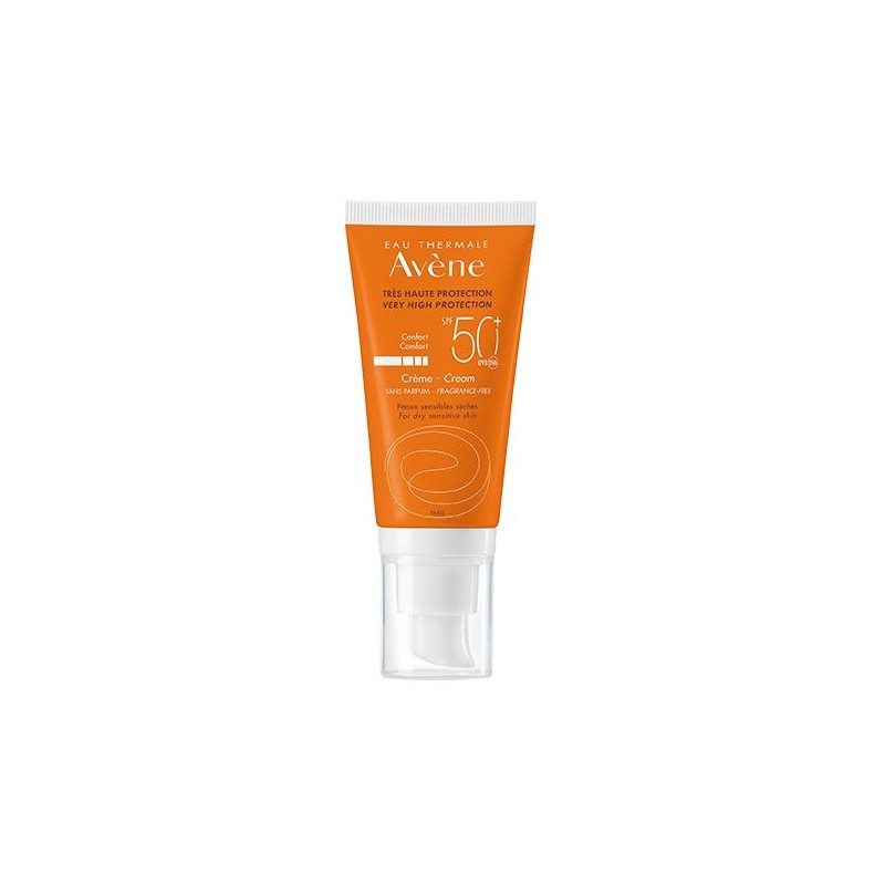 Avene Crema Protectora Solar SPF50+ Sin Perfume 50ml