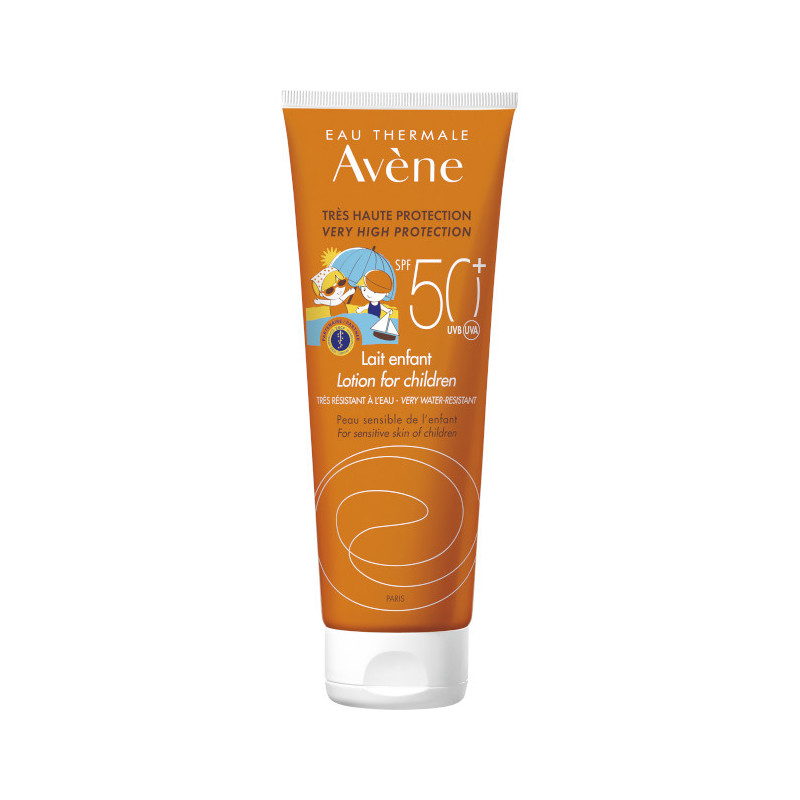 Avene Leche Corporal Protector Solar SPF50+ Niños 250ml