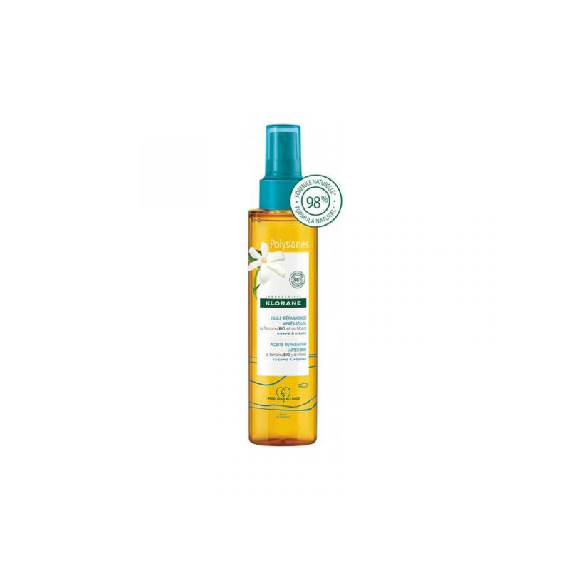 Klorane Polysianes Óleo Reparador Pós-Solar 200ml