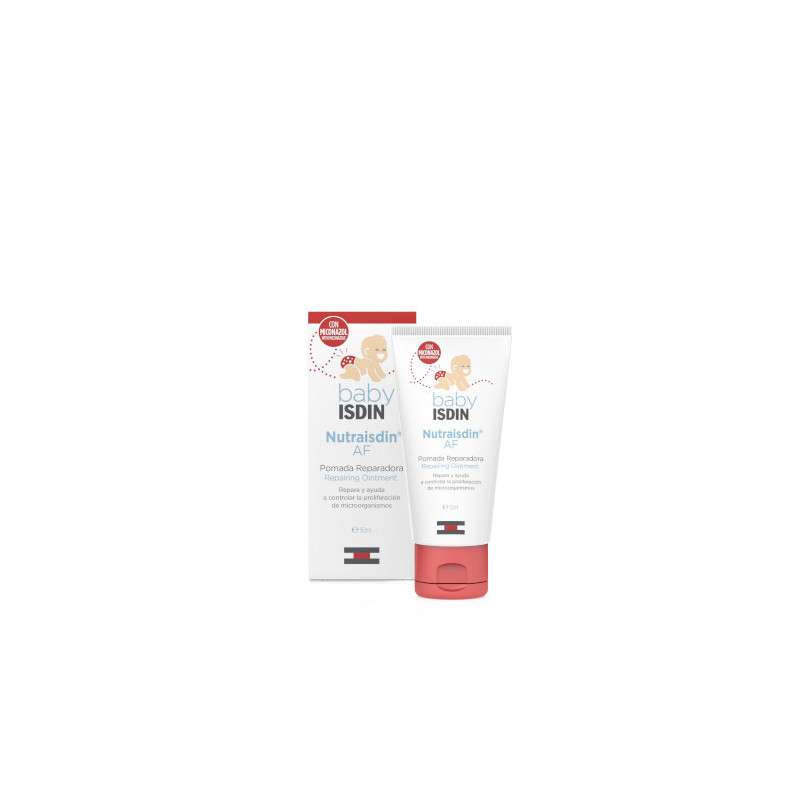 Isdin BabyNaturals AF Pomada 50ML - Pomada com nitrato de miconazol para a muda da fralda do bebé Isdin BabyNaturals AF Pomada 50ML - Pomada com nitrato de miconazol para a muda da fralda do bebé