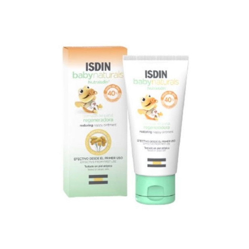 Isdin BabyNaturals ZN40 Pomada 100ML - Pomada regeneradora para a muda da fralda do bebé Isdin BabyNaturals ZN40 Pomada 100ML - Pomada regeneradora para a muda da fralda do bebé