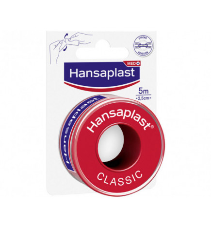 Hansaplast Classic Cinta Esparadrapo 5mx2,5cm